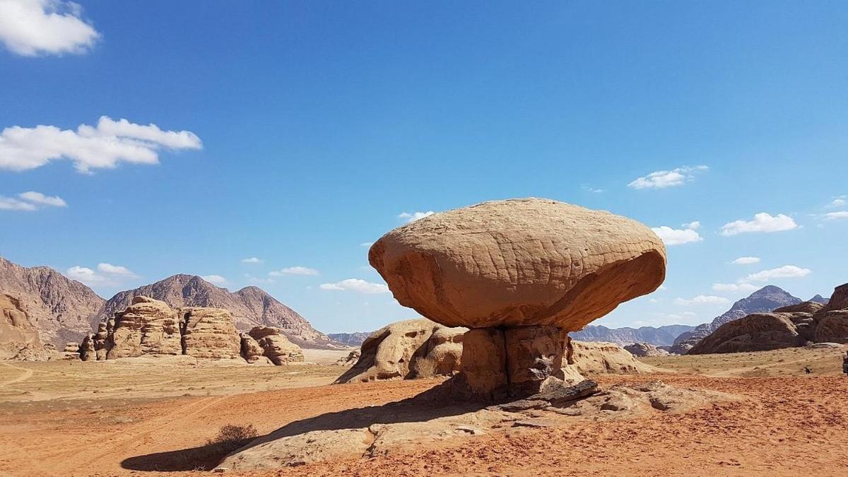 Moon City With Jeep Trips Wadi Rum Ngoại thất bức ảnh